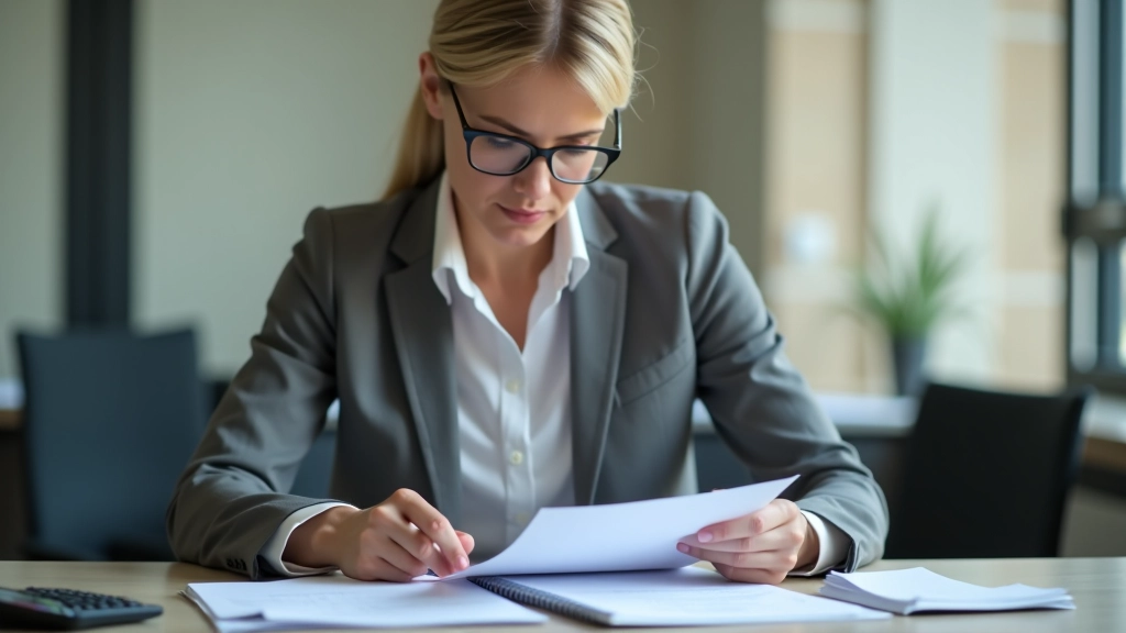 Osobní informační list důchodového pojištění na stole s kalkulačkou